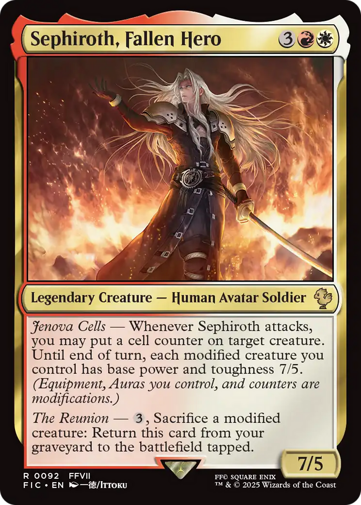 Sephiroth, Fallen Hero (0092)