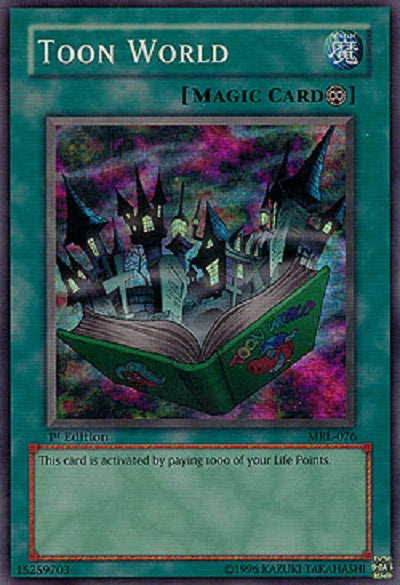 toon world cards yugioh Barrel Dragon [MP16-EN132] Rare  Black Swamp Games If a Toon World(s) you control would be destroyed by card effect undefined (MRL-076) - Magic Ruler