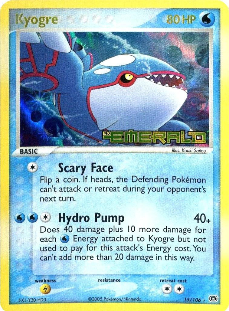Kyogre - 015/106