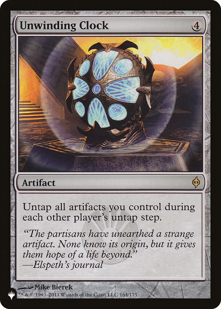 Unwinding Clock (164/175)