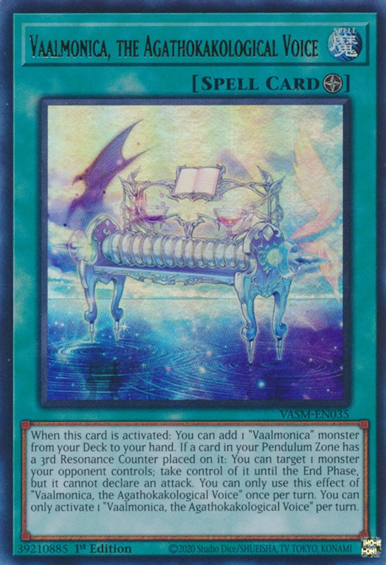 Vaalmonica, the Agathokakological Voice (VASM-EN035)