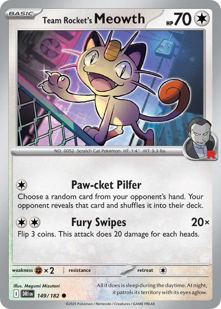 meowth pokemon cards Meowth 106