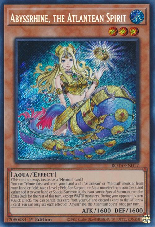 Abyssrhine, the Atlantean Spirit (ROTA-EN017) | Haiku Gaming