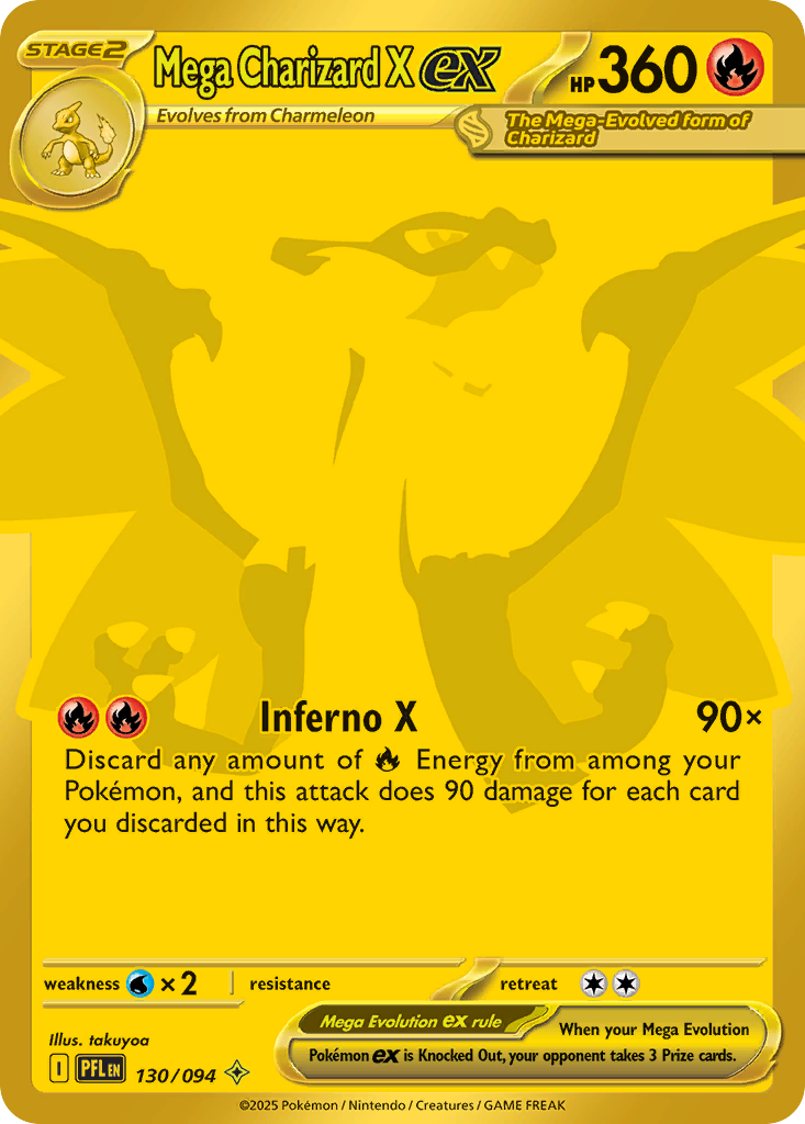 その他 Mega Charizard X ex 130/094 Mega Charizard X ex (130/094) | Animal House Cards