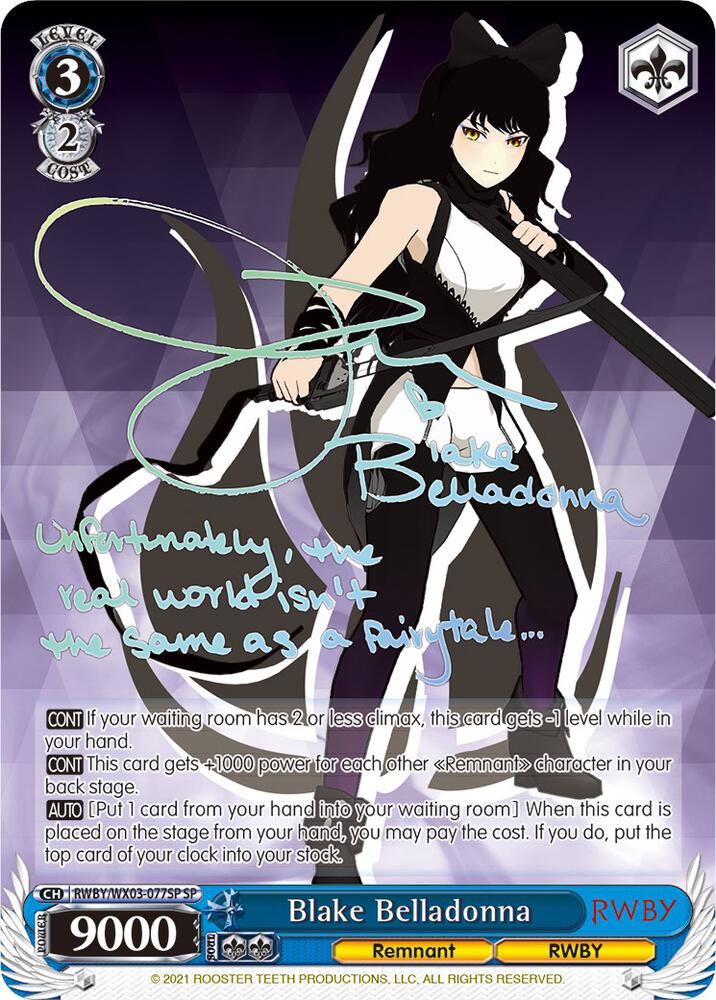 Blake Belladonna (SP)