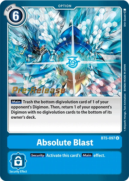 Absolute Blast (BT5-097 U)