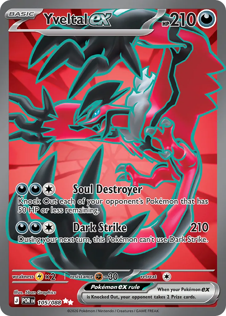 Yveltal ex (105/088)