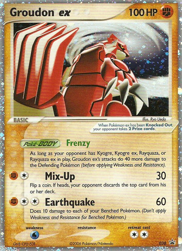 Groudon ex - 038 (EX Collector's Tins)