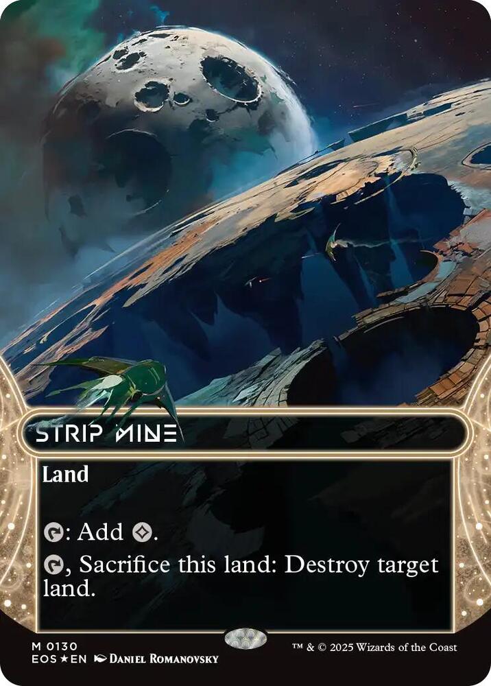Stripe Mine (0130) (Borderless) (Galaxy Foil)