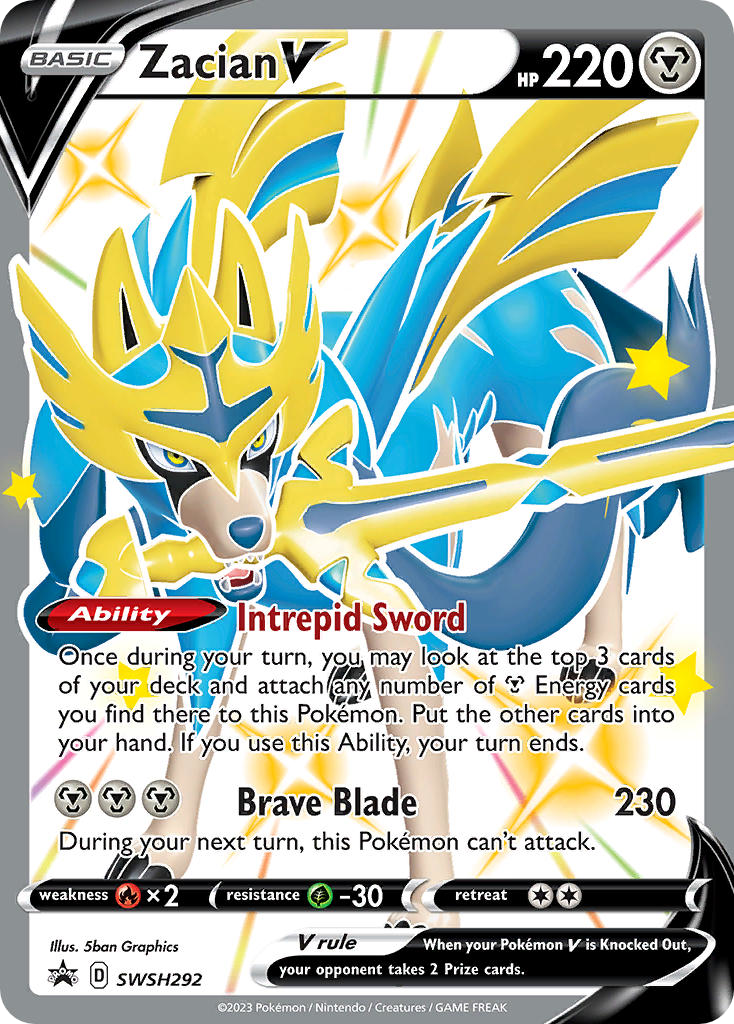 Zacian V (SWSH292)