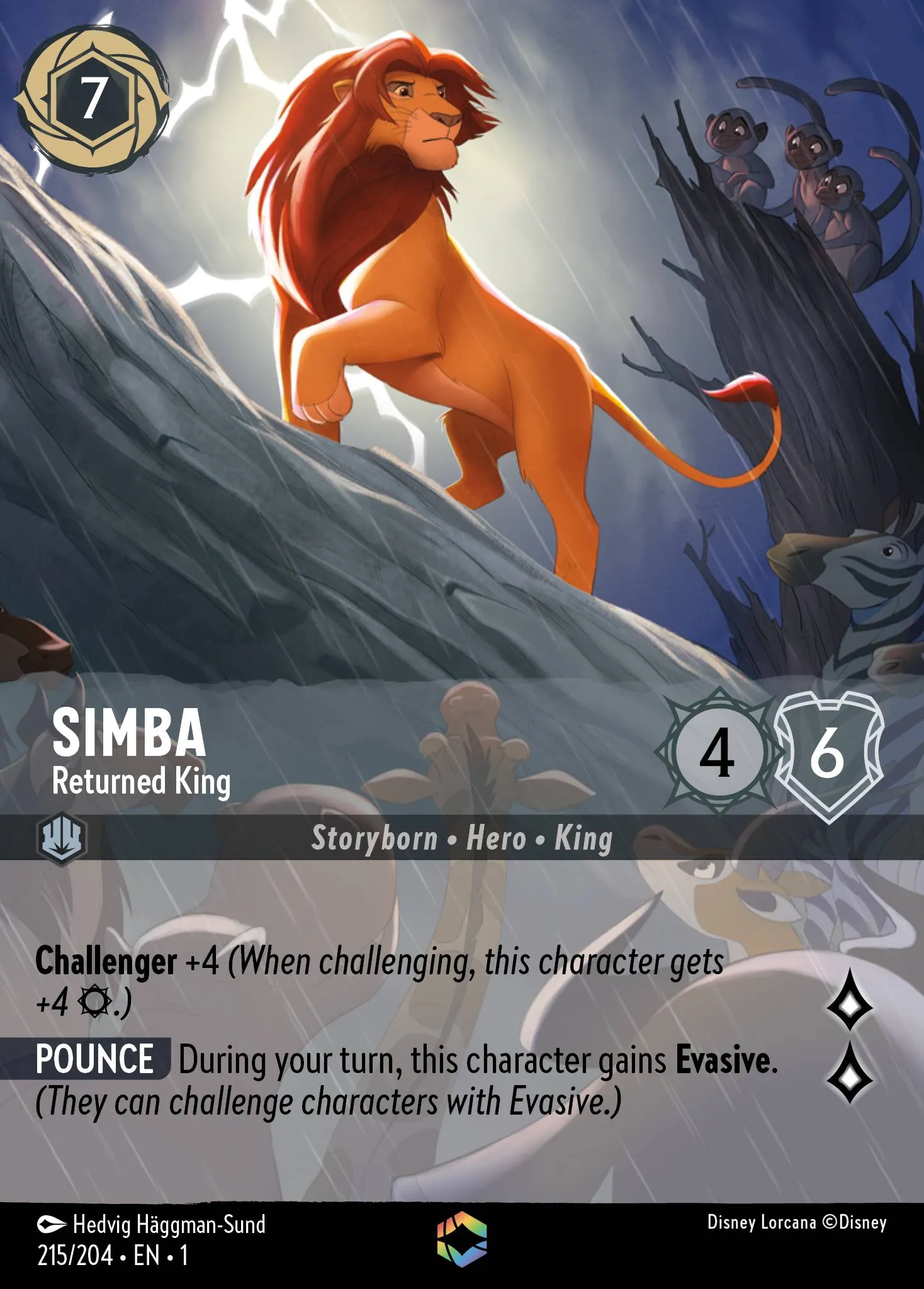 Simba - Returned King (215/204)
