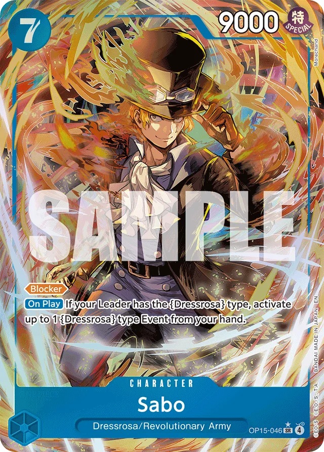 Sa-o様 Sabo (OP15-046 — Alternate Art) | The Orc's Lair