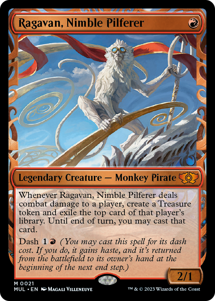 Ragavan, Nimble Pilferer (Halo Foil)