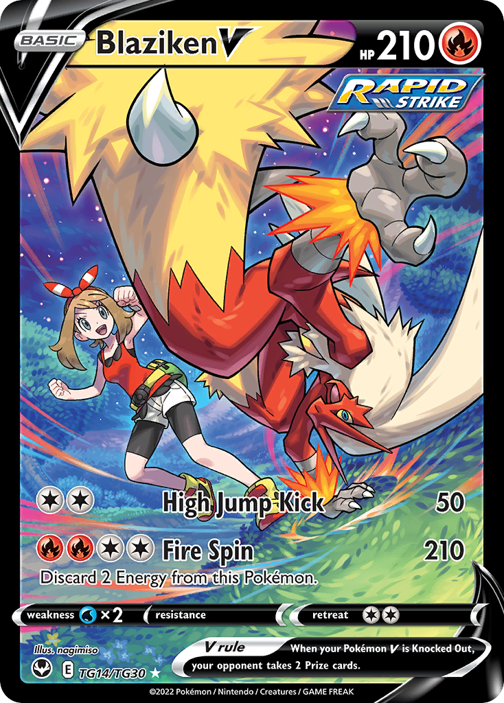 Blaziken V (TG14/TG30)