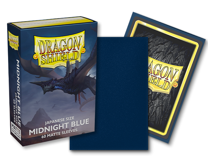Dragon Shield: Japanese Size 60ct Sleeves - Midnight Blue (Dual Matte) - Image 2