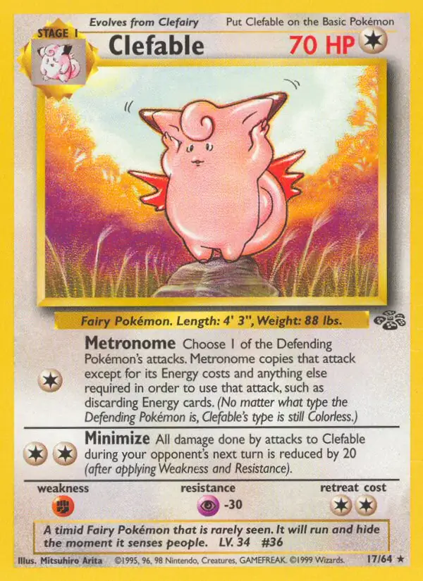 Clefable (17/64) | Kobold's Keep Clefable (17/64) | Kobold's Keep