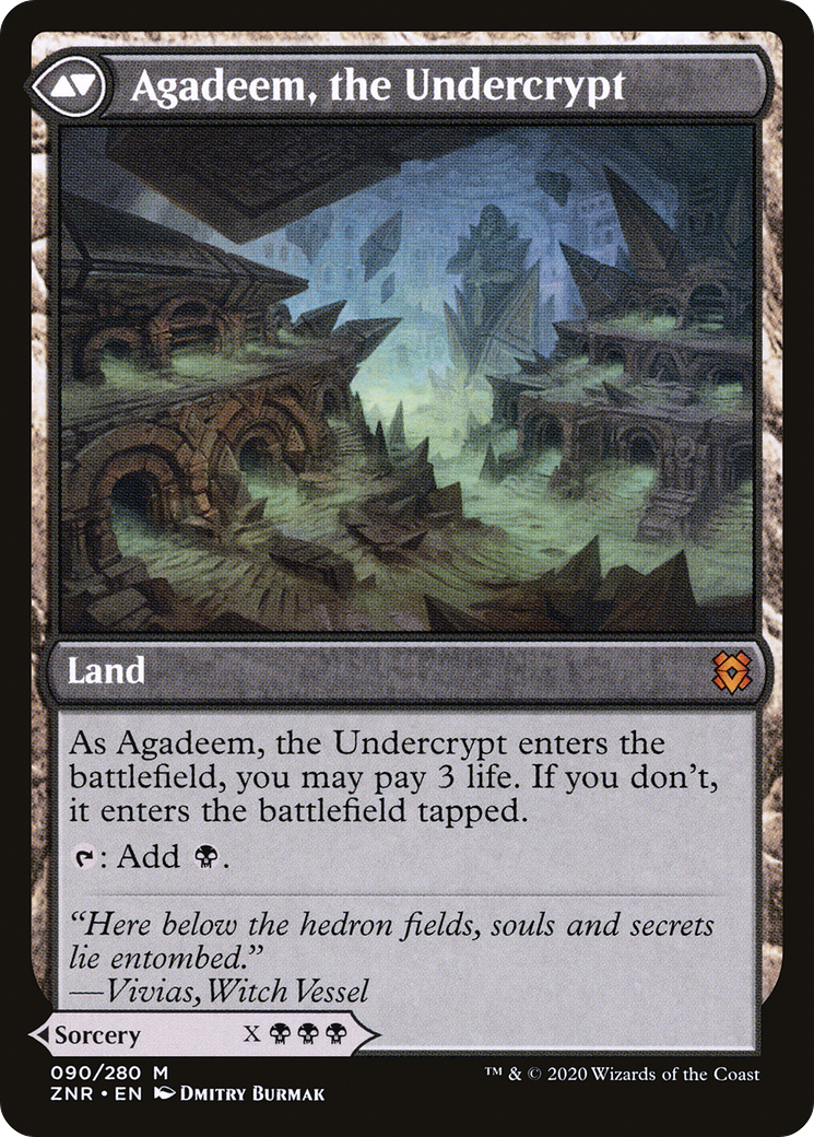 Agadeem's Awakening // Agadeem, the Undercrypt (090/280) - Image 2