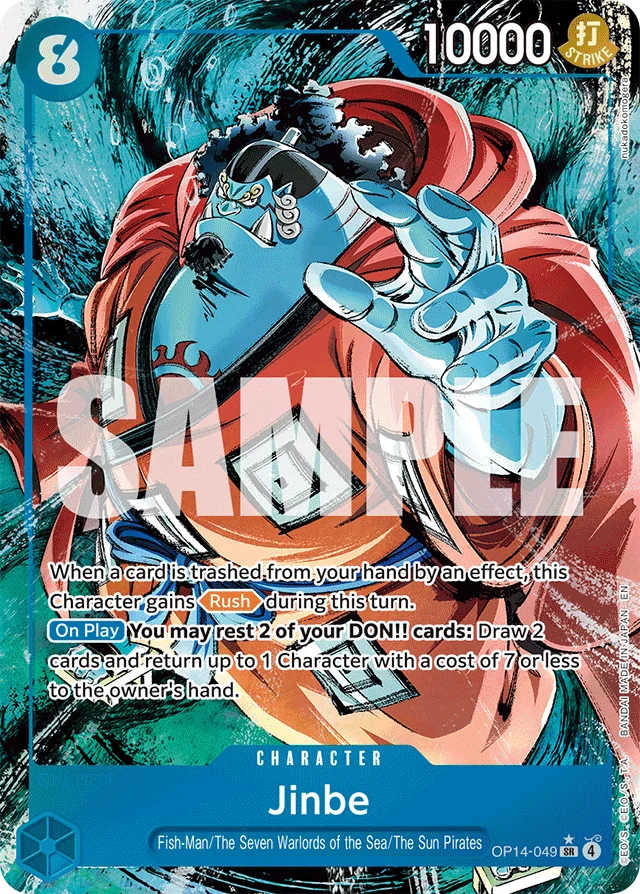 Jinbe (OP14-049 — Alternate Art)