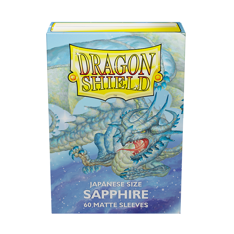 Dragon Shield: Japanese Size 60ct Sleeves - Sapphire (Matte) - Image 5