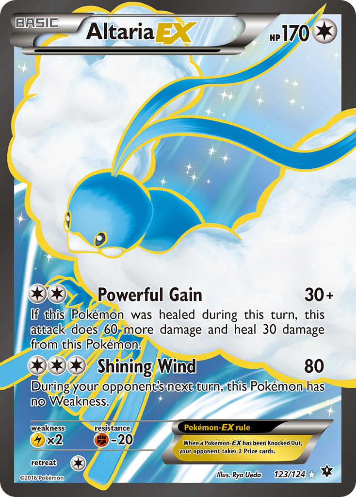 Altaria EX (123/124 — Full Art)