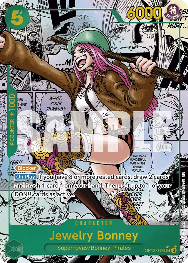 Jewelry Bonney (OP12-118 - Manga)