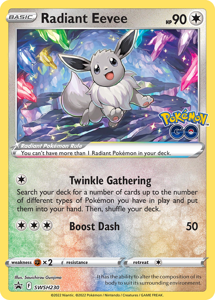 Radiant Eevee (SWSH230)