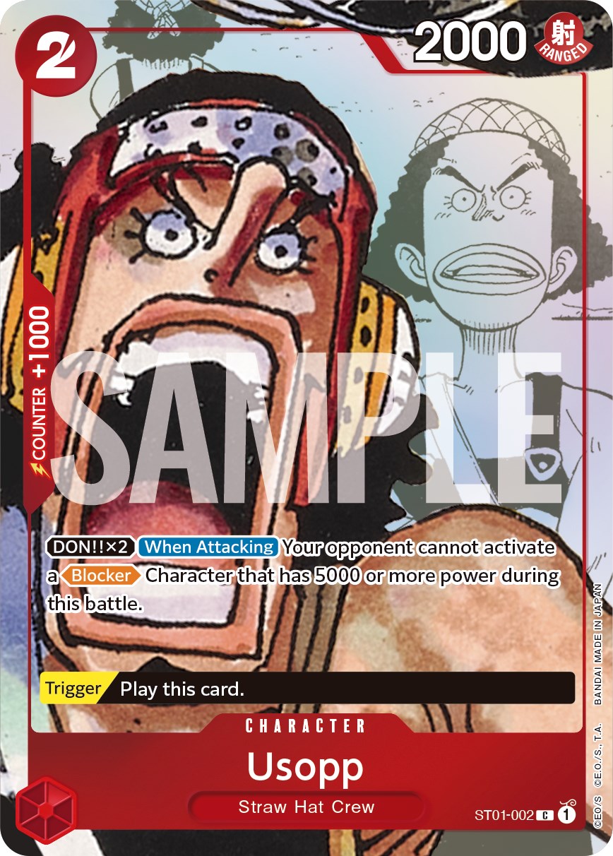 Usopp (ST01-002 — Alternate Art)