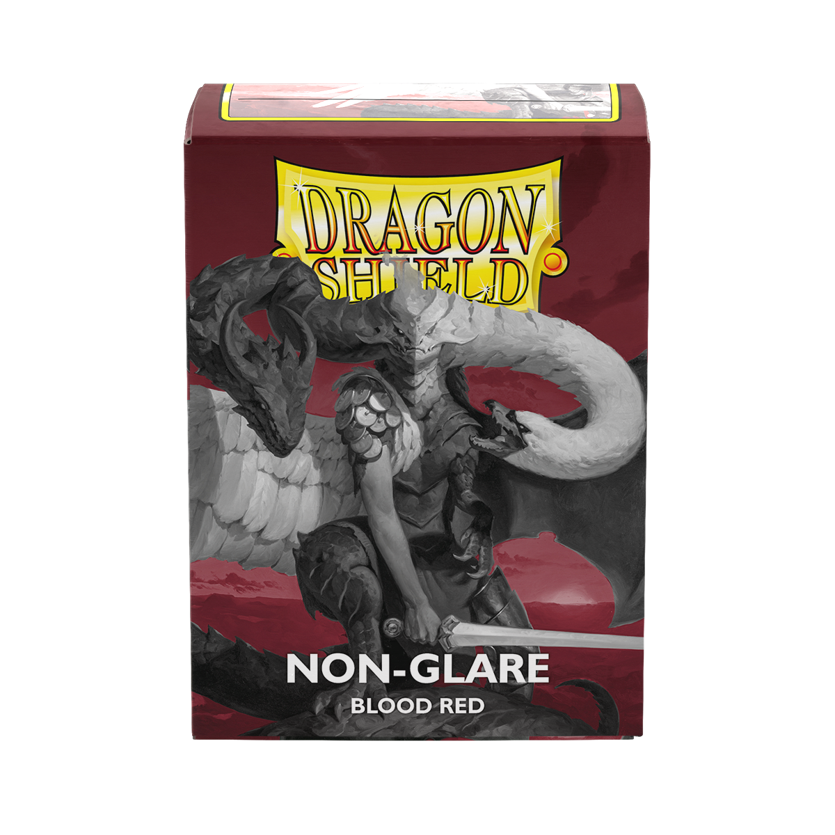 Dragon Shield: Standard 100ct Sleeves - Blood Red (Matte — Non-Glare) - Image 3
