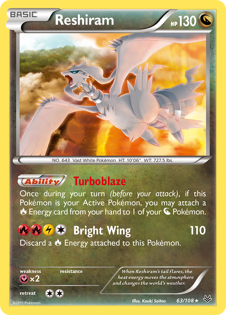 Reshiram (63/108)