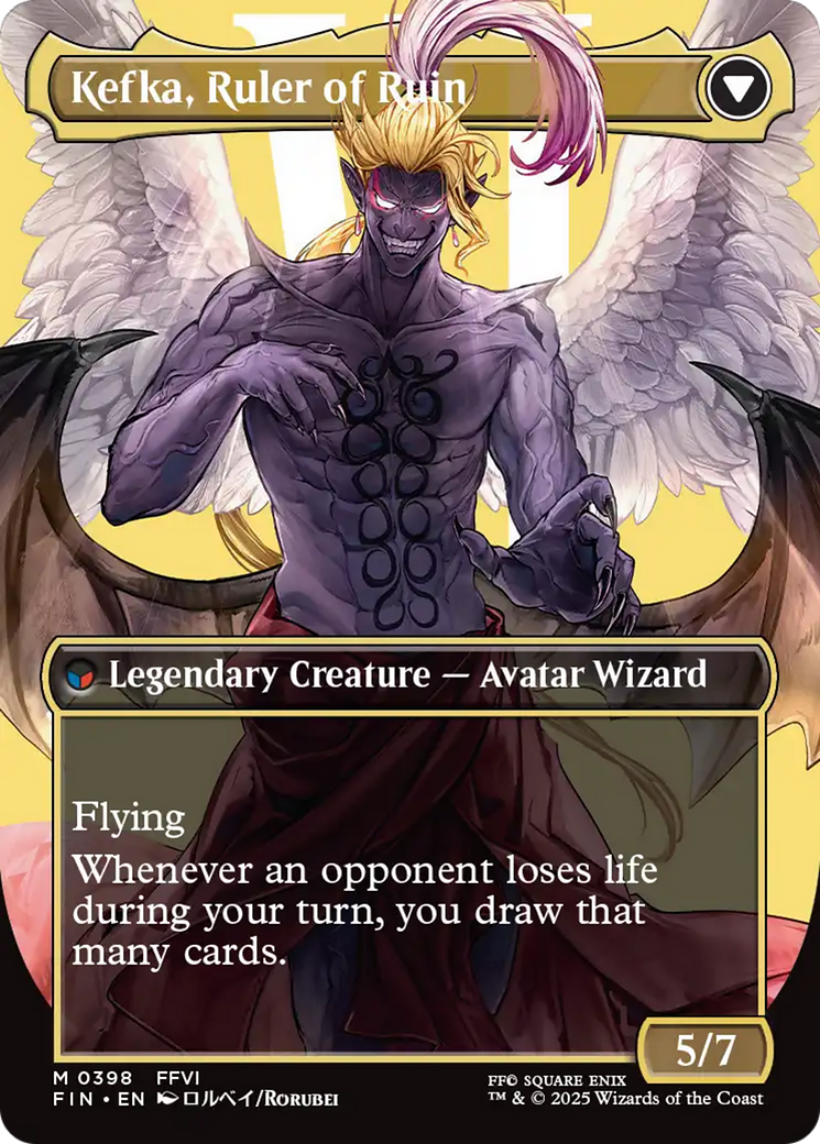 Kefka, Court Mage // Kefka, Ruler of Ruin (0398) - Image 2