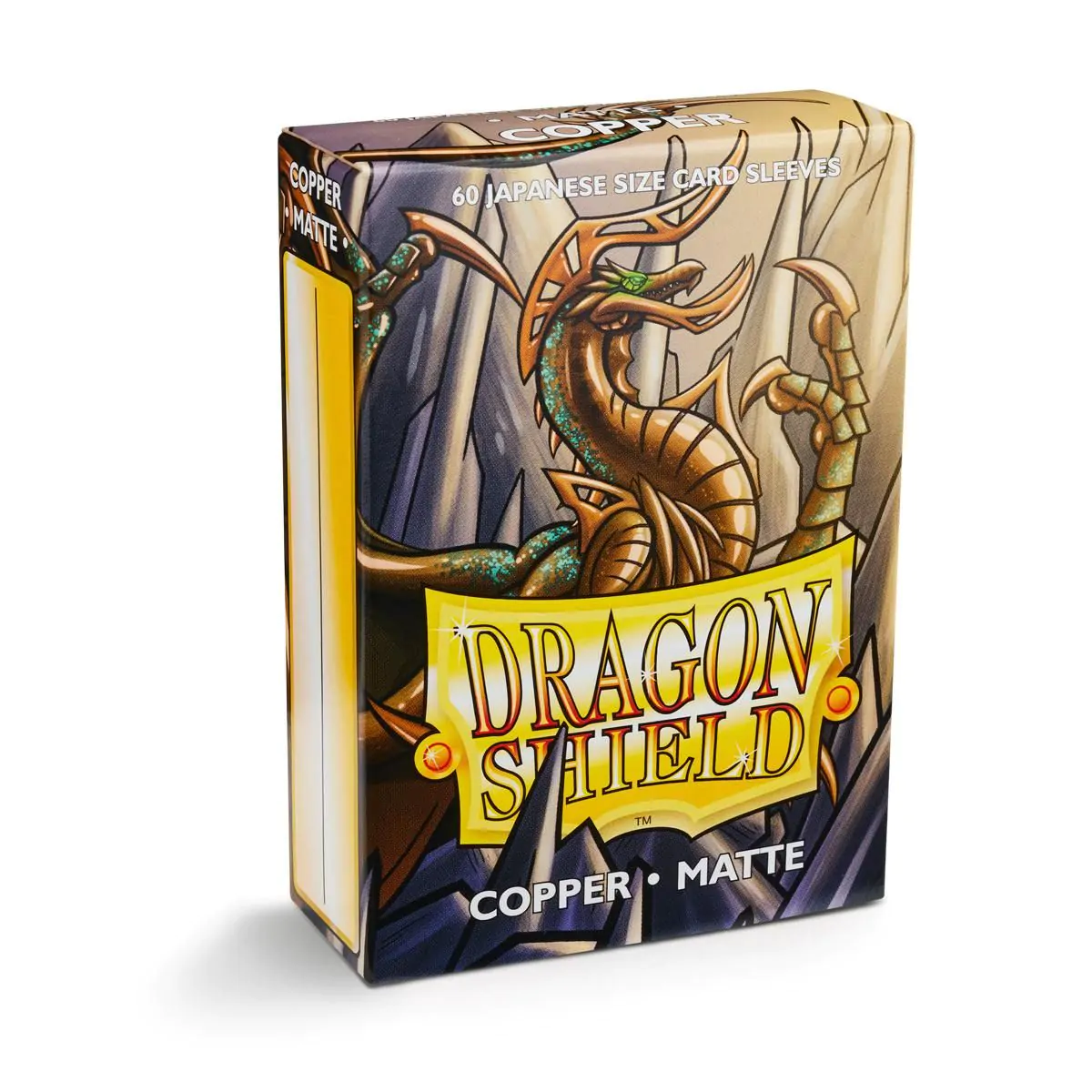 Dragon Shield: Japanese Size 60ct Sleeves - Copper (Matte) - Image 4