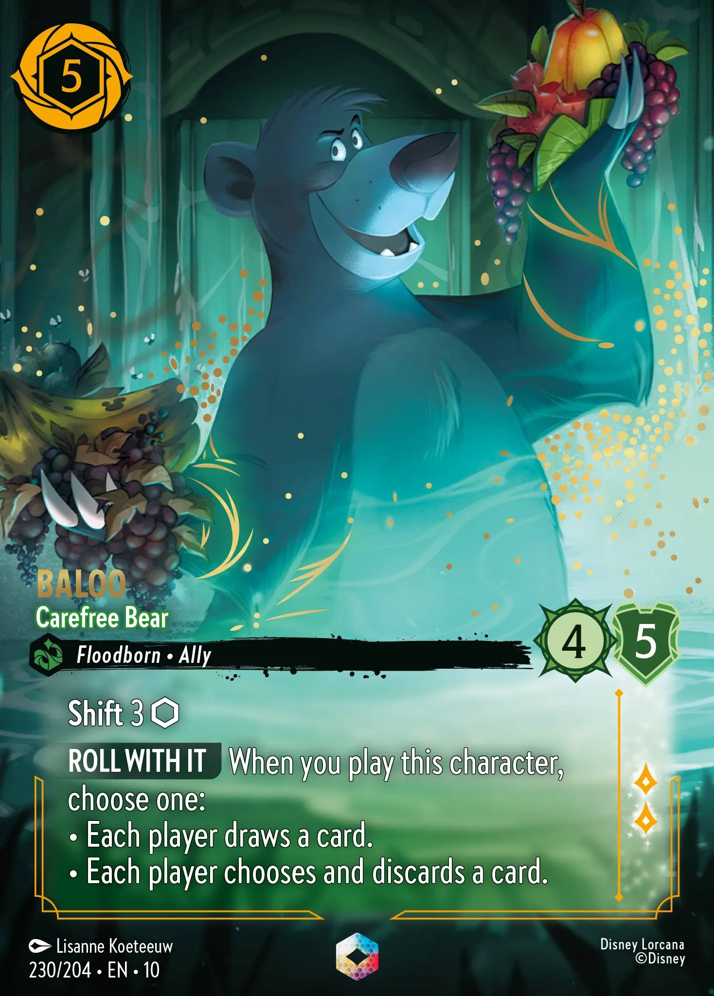 Baloo - Carefree Bear (230/204)
