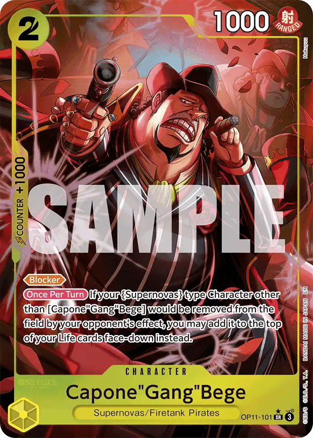 Capone"Gang"Bege (OP11-101 — Alternate Art)