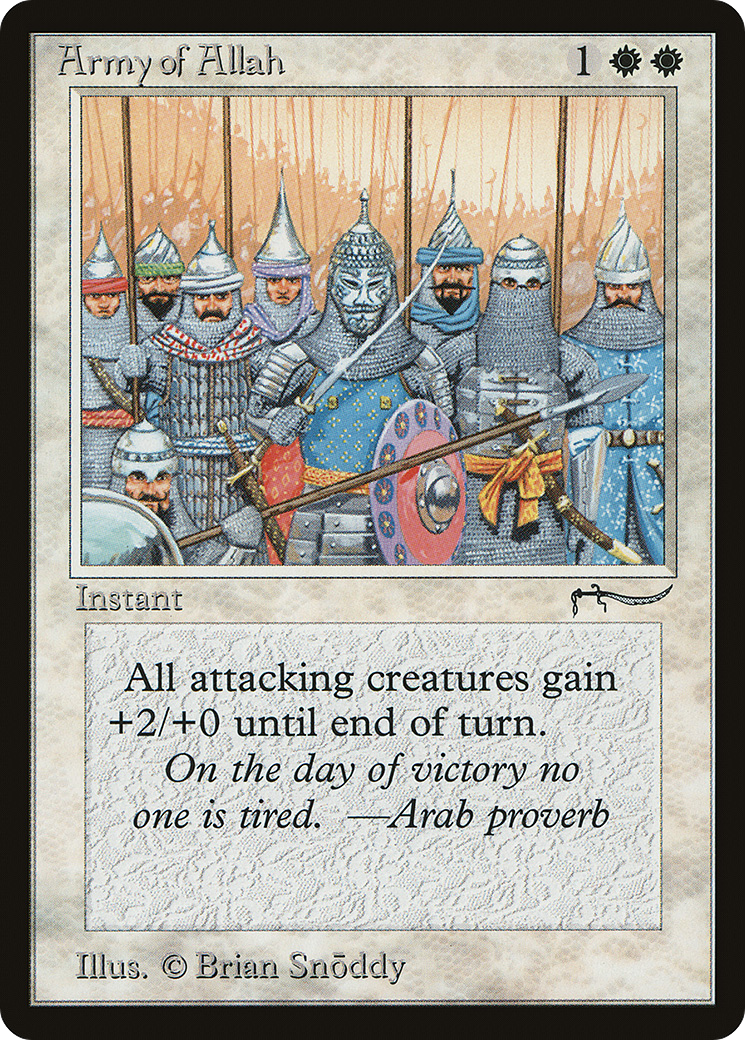 Army of Allah (Light Mana Cost)