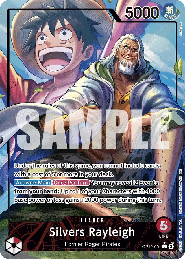 Silvers Rayleigh (OP12-001 — Alternate Art)