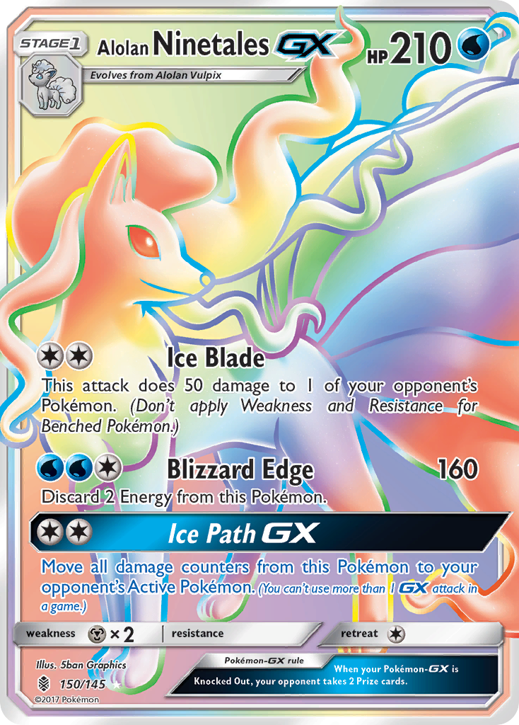 Alolan Ninetales GX (150/145)