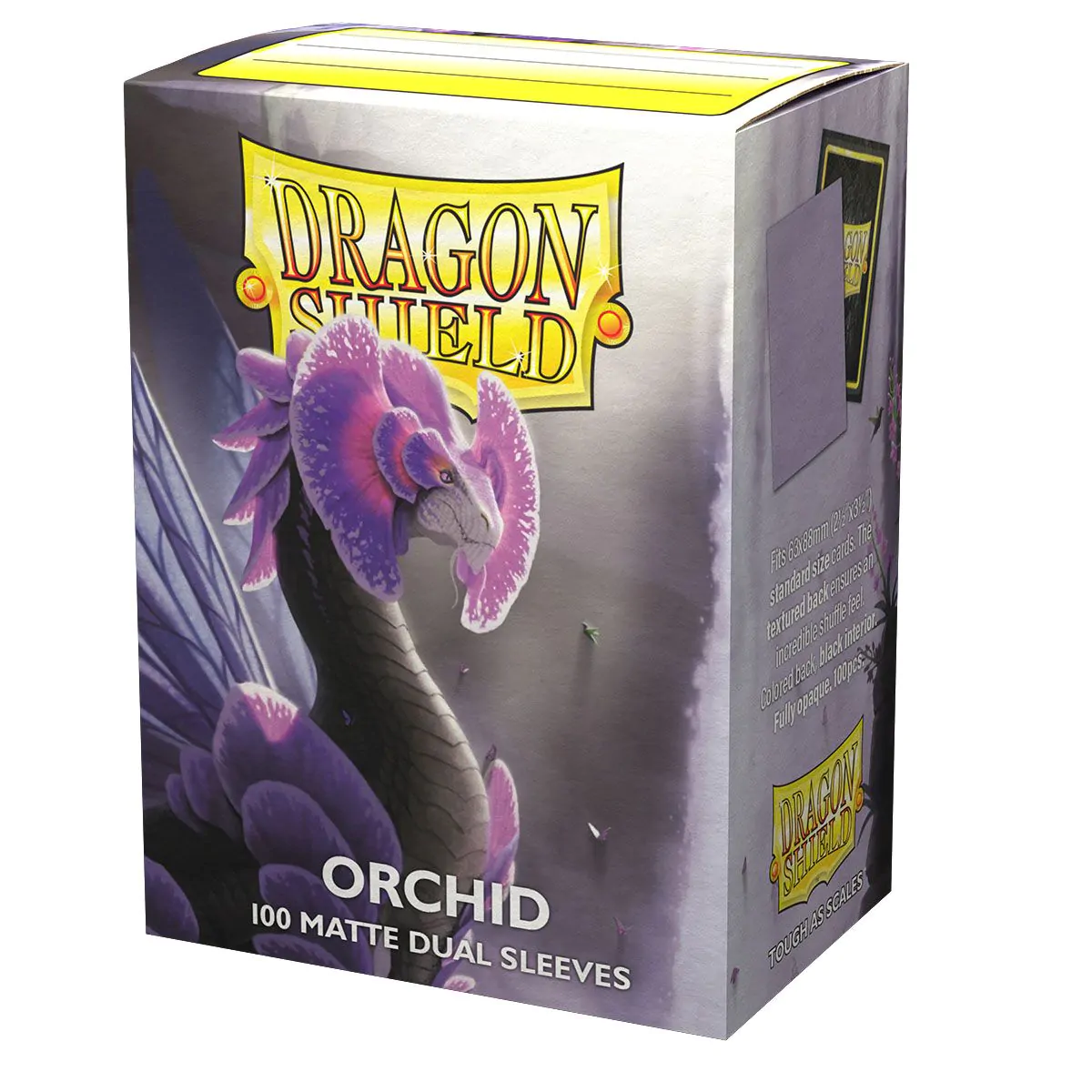 Dragon Shield: Standard 100ct Sleeves - Orchid (Dual Matte) - Image 1