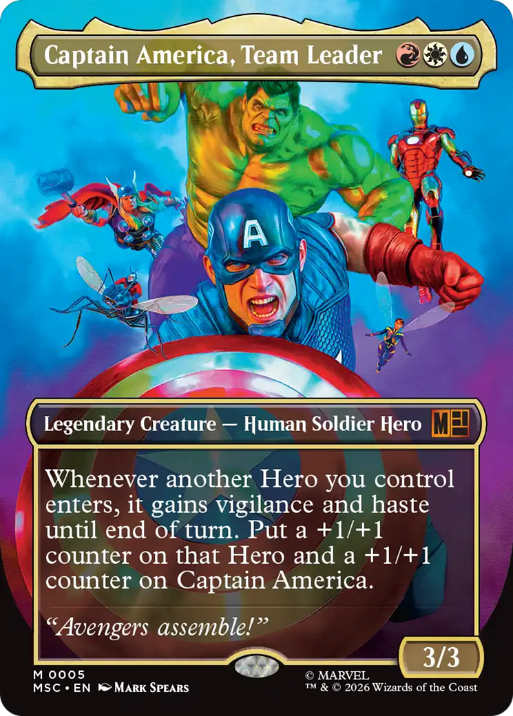 Captain America, Team Leader (0005)