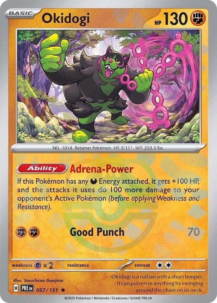 Okidogi (057/131 — Master Ball Pattern)