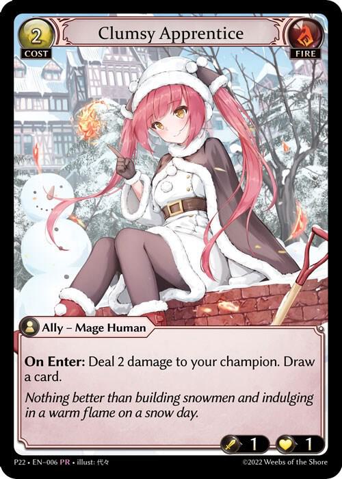 Clumsy Apprentice