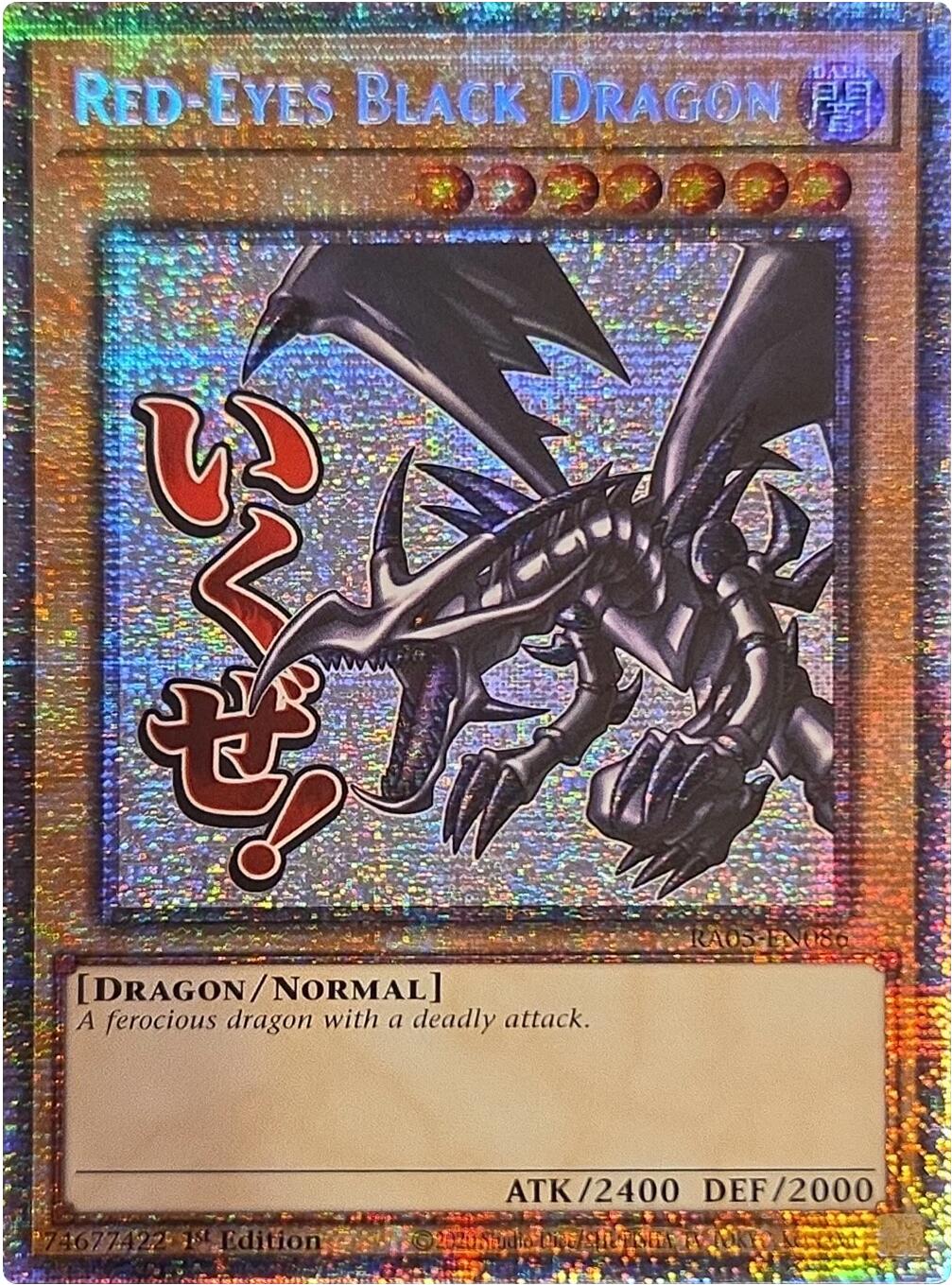 Red-Eyes Black Dragon (RA05-EN086 - Starlight Rare)