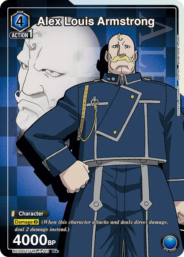 Alex Louis Armstrong (UE09ST/FMA-1-110 — R★)