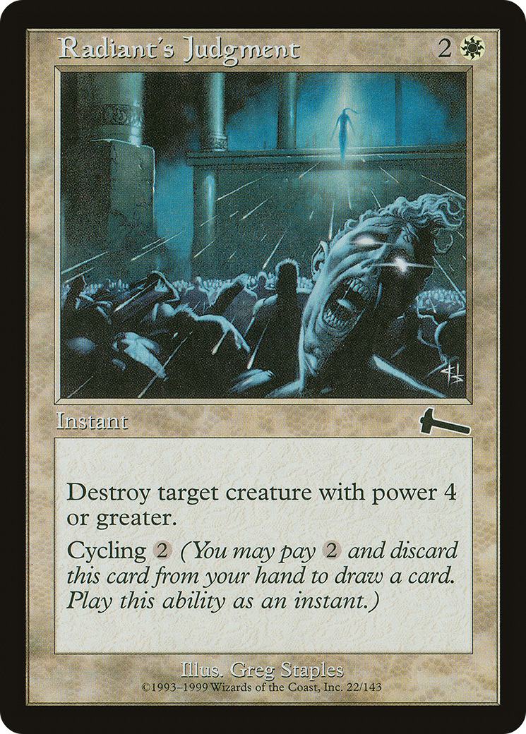 Radiant's Judgment (22/143)