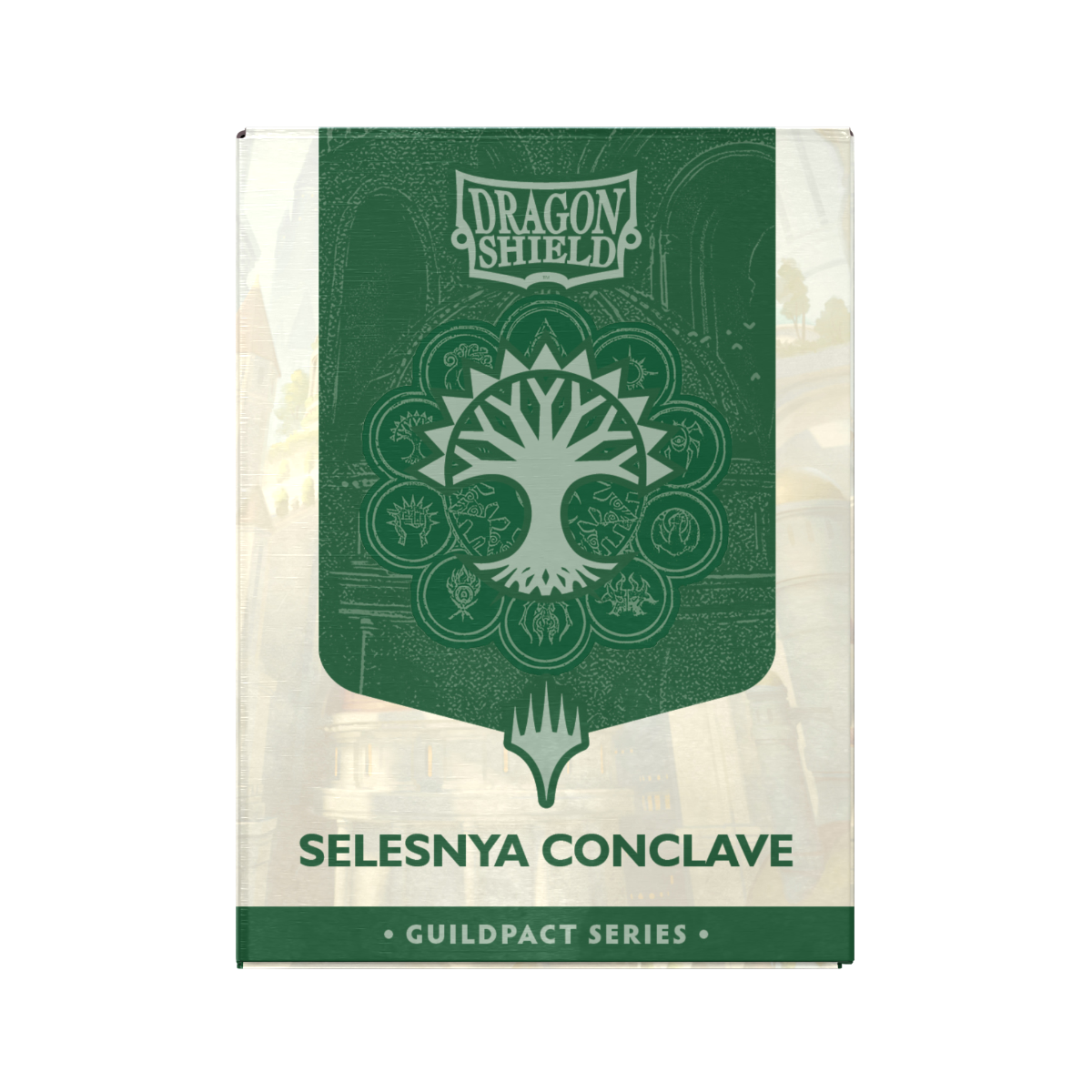 Dragon Shield: Standard 100ct Art Series - Guildpact Series (Selesnya Conclave) - Image 3