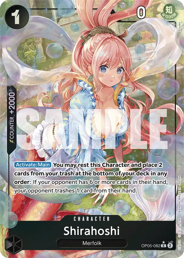Shirahoshi (OP05-082 — Alternate Art)