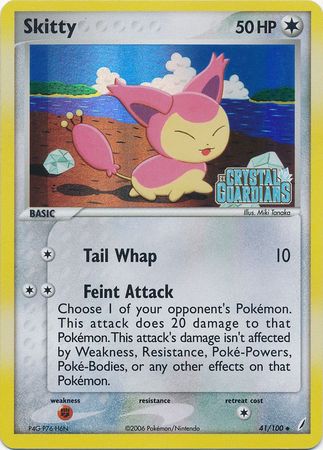 pokemon card skitty - (113/160) [1] Plus Energy Pokemon Trading Card Game Celestial