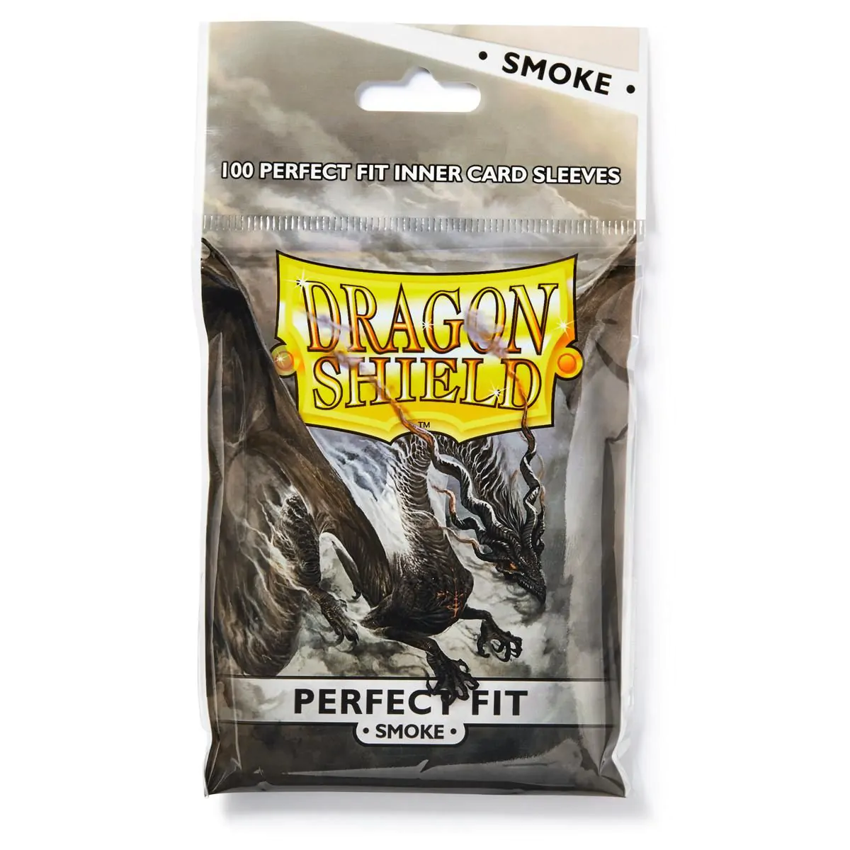 Dragon Shield: Standard Size 100ct Inner Sleeves - Perfect Fit (Smoke 'Fuligo') - Image 1
