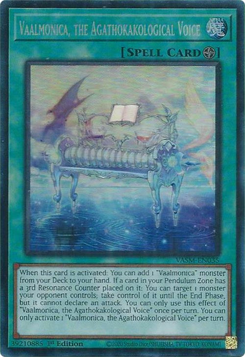Vaalmonica, the Agathokakological Voice (VASM-EN035 - CR)