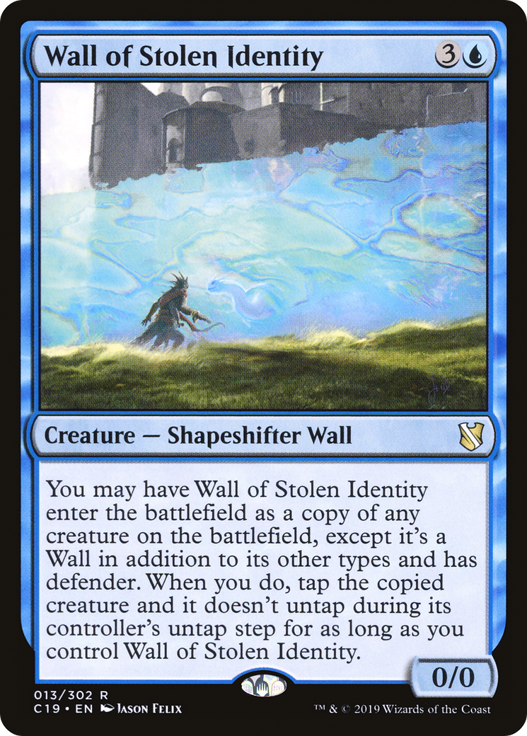 Wall of Stolen Identity (013/302)