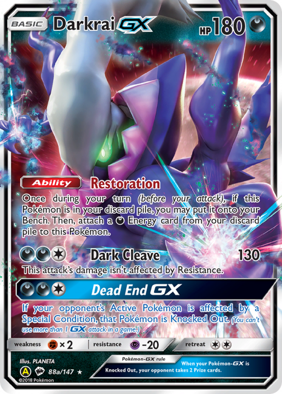 Darkrai GX - 88a/147